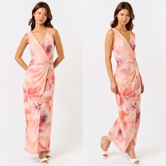 Dresses & Skirts - *24 HOUR SALE* In Need Of Romance Floral Front Wrap Maxi Dress